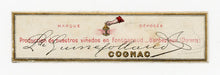 Load image into Gallery viewer, Antique, Unused COGNAC DE UVA LABEL SET, Lantern, Alcohol, Brandy