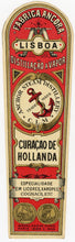 Load image into Gallery viewer, Antique, Unused Anchor Steam, CURACAO DE HOLLANDA LABEL, Liqueur, Alcohol