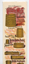 Load image into Gallery viewer, Antique 1900's Williams Mfg. Illustrated TANK ADVERTISEMENT, Typography, Design