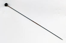 Load image into Gallery viewer, Antique 1900's ELITE TOILET PIN TABLET, Edwardian Glass Hat Pins, Vintage Fashion