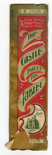 Load image into Gallery viewer, Antique 1900's CASTLE TOILET PIN TABLET, Edwardian Hat Pins, Vintage Fashion