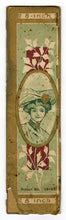 Load image into Gallery viewer, Antique 1900's CASTLE TOILET PIN TABLET, Edwardian Hat Pins, Vintage Fashion