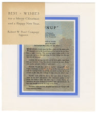 Load image into Gallery viewer, 1940's Vintage MAXFIELD PARRISH "SUN UP" Christmas Card, Tintogravure
