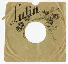 Load image into Gallery viewer, Antique 1920's French LUTIN JAVO DISQUE Phonograph Record with Sleeve
