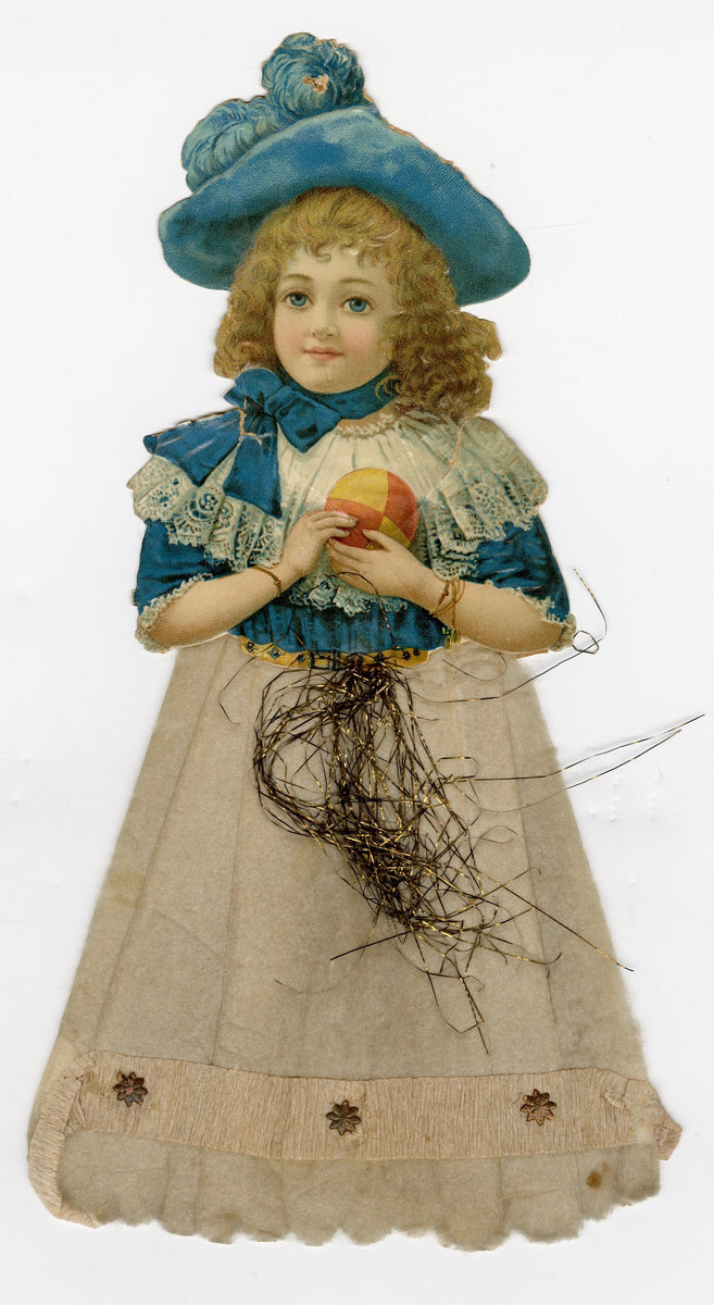 * antique doll ୨୧ ストローハットの ペグドールさん antique doll ୨୧ ストローハットの ペグドールさん - メルカリ