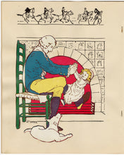 Load image into Gallery viewer, 1936 The Stick 'em Book of Mother Goose, Children's Activity Book, Helen Nyce