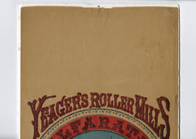 Load image into Gallery viewer, Antique Yeager Roller Mills Flour Bag, Native American, American West