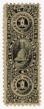 Load image into Gallery viewer, U.S. One Cent Internal Revenue Stamp, Pike&#39;s Toothache Drops, Glenn&#39;s Sulphur Soap, Beehive