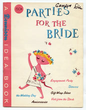 Load image into Gallery viewer, 1960's Dennison Parties for the Bride Wedding Idea Book, Paper Crafts