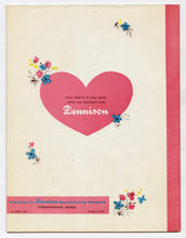 Load image into Gallery viewer, 1960's Dennison Parties for the Bride Wedding Idea Book, Paper Crafts