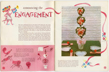 Load image into Gallery viewer, 1960's Dennison Parties for the Bride Wedding Idea Book, Paper Crafts
