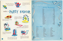 Load image into Gallery viewer, 1960's Dennison Parties for the Bride Wedding Idea Book, Paper Crafts