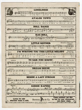 Load image into Gallery viewer, 1929 Antique Wedding of the Painted Doll Sheet Music, MGM 