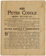 Load image into Gallery viewer, Antique An Account of Peter Coddles Visit to New York, Children's Card Game
