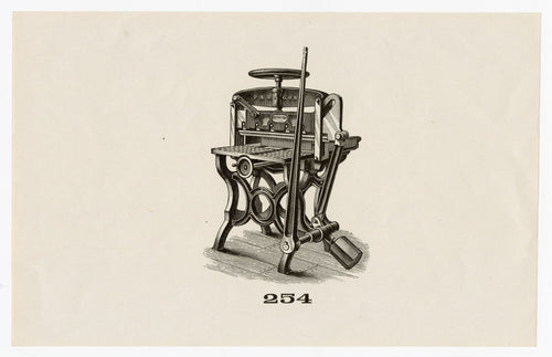 Letterpress and Printing Equipment Original Print | Press 254, Paragon
