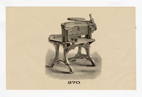 Letterpress and Printing Equipment Original Print | Press 270
