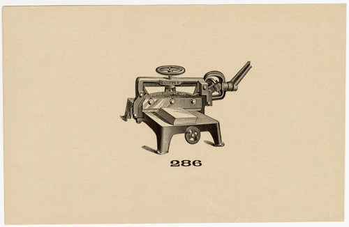 Letterpress and Printing Equipment Original Print | Press 286, Clipper