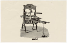 Load image into Gallery viewer, Letterpress and Printing Equipment Original Print | Press 300, Washington Press