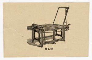 Letterpress and Printing Equipment Original Print | Press 315