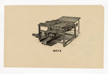 Load image into Gallery viewer, Letterpress and Printing Equipment Original Print | Press 401