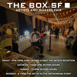 The Box SF Artists and Makers Fair: December 5-7