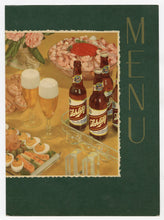 Load image into Gallery viewer, Vintage 1940s Schlitz Brewing Company Menu Cover, Milwaukee, Beer