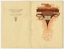 Load image into Gallery viewer, 1904 Antique The Bridegroom, His Book, Wedding Advice Pamphlet