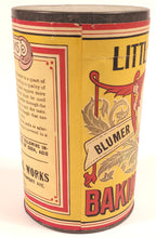 Load image into Gallery viewer, 1920&#39;s LITTLE FAIRIES BAKING POWDER TIN, Original Label, Antique Can, Vintage Kitchen