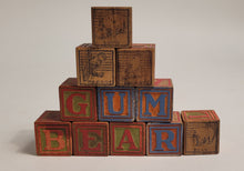 Load image into Gallery viewer, 1920&#39;s SAFETY-BLOCK Mini Children&#39;s Toy Block Set, Hal-Sam, Original Box