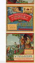 Load image into Gallery viewer, Antique, Unused CHINOIS BISCUIT Box Label Wrapper, Chinese Themed, Cookies