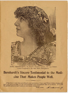 1899 PAINE'S CELERY COMPOUND Promotional Booklet PDF ONLY, Famous Victorians, Quack Nostrum