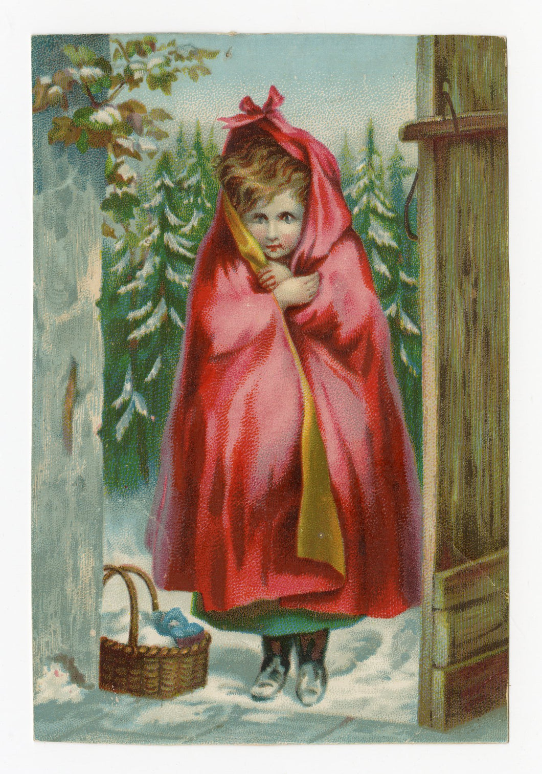 Victorian Dr. Jayne's Liniment, Quack Medicine Trade Card || Red Riding Hood