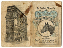 Load image into Gallery viewer, 1895 Dr. Earl Sloan&#39;s TREATISE OF THE HORSE Partial Pamphlet PDF, Horse Remedies