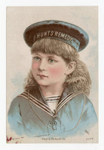 Load image into Gallery viewer, Victorian Hunt&#39;s Remedy Kidney &amp; Liver, Quack Medicine Trade Card