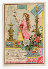 Load image into Gallery viewer, Victorian 1881 Murray &amp; Lanman Florida Water, Perfume Trade Card