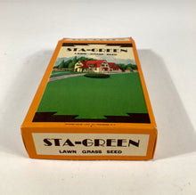 Load image into Gallery viewer, 1920&#39;s-1930&#39;s Sta-Green Grass Seed Cardboard Packaging (No Seeds Included)