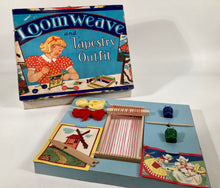 Load image into Gallery viewer, 1942 Loom Weave and Tapestry Outfit, Children&#39;s Knitting Game, Fashion, Art