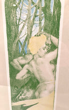Load image into Gallery viewer, 1897 Antique, Framed RENOUVEAU Lithograph, Print, Emile Berchmans, L&#39;Estampe Moderne