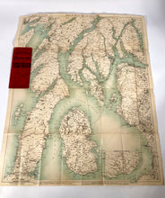 Load image into Gallery viewer, Antique 1920s Gall &amp; Ingalis Tourists Map of The Clyde, Scotland, United Kingdom