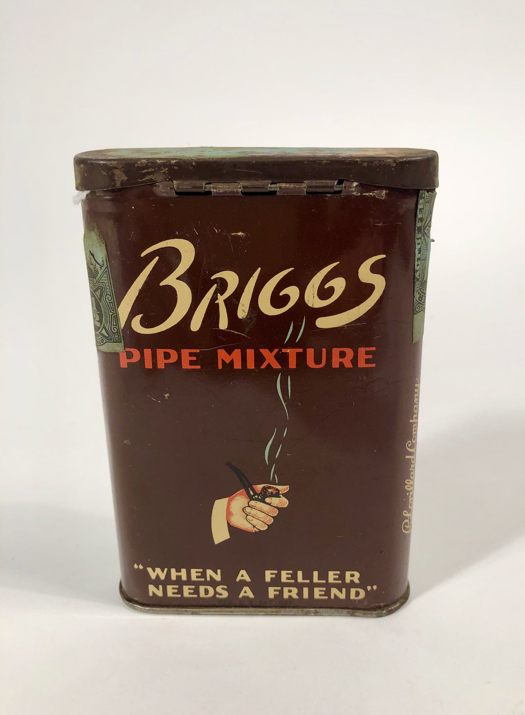 Vintage BRIGGS PIPE MIXTURE Tobacco Tin, 