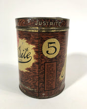 Load image into Gallery viewer, Antique JUSTRITE Tobacco Tin, Kuhles &amp; Stock Co. || EMPTY
