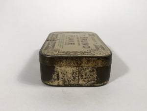 Antique Ogden's ST. BRUNO FLAKE Tobacco Tin Box, Great Britain || EMPTY