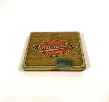 Load image into Gallery viewer, Antique LITTLE ALLENETTE Cigars Tin Case || EMPTY