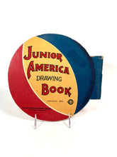 Load image into Gallery viewer, 1921 Children&#39;s JUNIOR AMERICA DRAWING BOOK, Coloring Book || Saalfield Publishing Co.