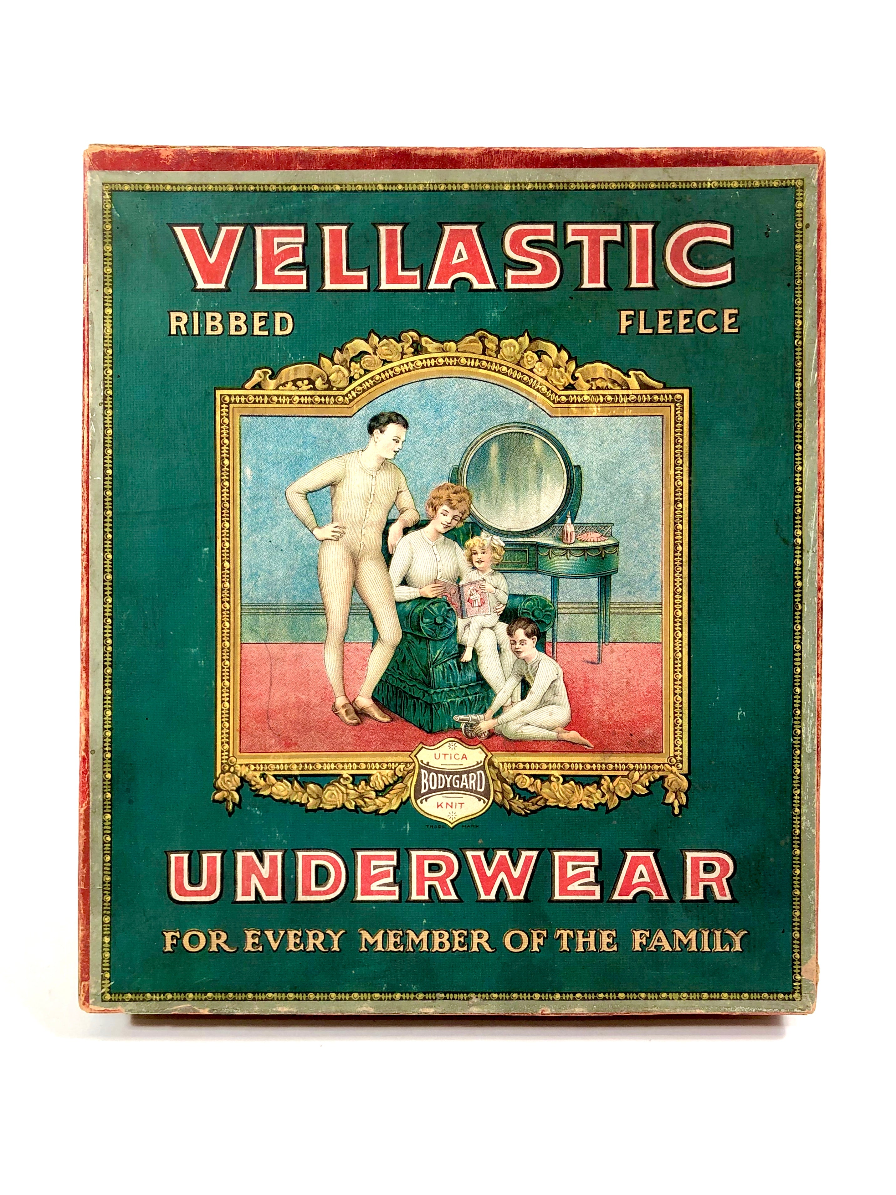 1910s-1920s UTICA VELLASTIC Ribbed Fleece UNDERWEAR Fashion Box – TheBoxSF