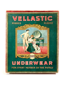 1910s-1920s UTICA VELLASTIC Ribbed Fleece UNDERWEAR Fashion Box