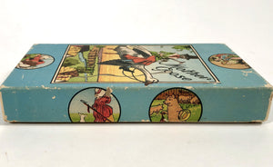 1920's MOTHER GOOSE STATIONARY Display Box || Nursery Rhyme Illustrations