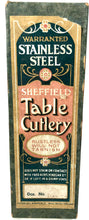 Load image into Gallery viewer, Antique 1910&#39;s-1920&#39;s Sheffield Stainless Steel TABLE CUTLERY BOX, Vintage Kitchen
