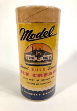Load image into Gallery viewer, Art Deco Era Model Ice Cream Container, Carton