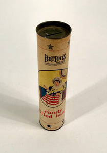 1950's BARTON'S Continental Chocolates Candy Filled Bank || Sara Barton, American